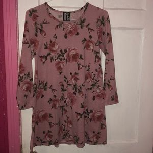 Floral pink dress💓